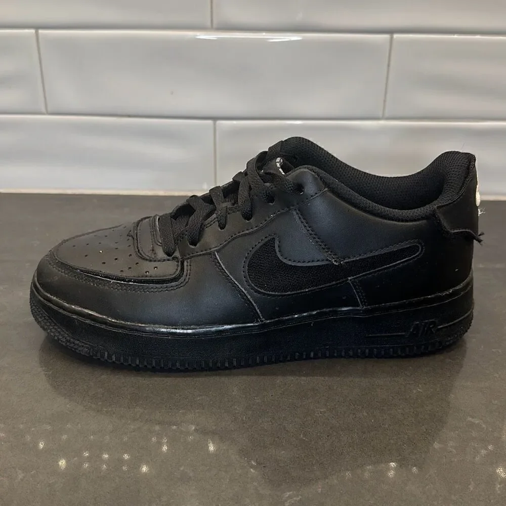 Nike AF1 1/1 GS Air Force 1 DB1856-001 7Y Front/Back Customizable